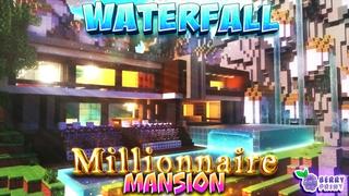 Thumbnail of the Minecraft Bedrock Marketplace product Waterfall Millionaire Mansion created by Razzleberries.
