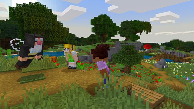 Screenshot of the Minecraft Bedrock Marketplace product Way of the Bee created by Razzleberries.