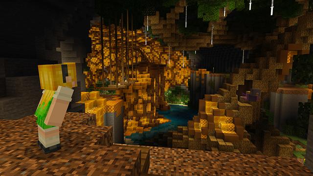 Screenshot of the Minecraft Bedrock Marketplace product Way of the Bee created by Razzleberries.