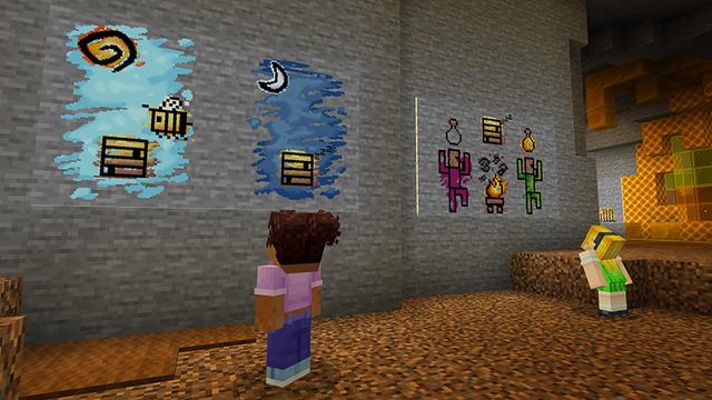 Screenshot of the Minecraft Bedrock Marketplace product Way of the Bee created by Razzleberries.