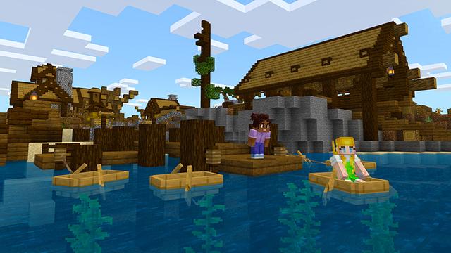Screenshot of the Minecraft Bedrock Marketplace product Way of the Bee created by Razzleberries.
