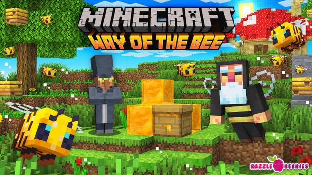 Thumbnail of the Minecraft Bedrock Marketplace product Way of the Bee created by Razzleberries.
