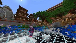 Screenshot of the Minecraft Bedrock Marketplace product Weapons Expansion created by Razzleberries.