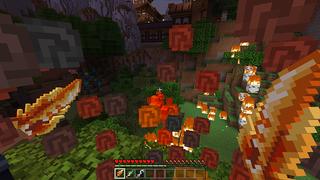 Screenshot of the Minecraft Bedrock Marketplace product Weapons Expansion created by Razzleberries.