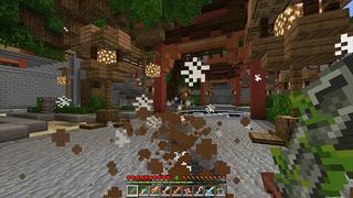 Screenshot of the Minecraft Bedrock Marketplace product Weapons Expansion created by Razzleberries.