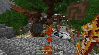 Screenshot of the Minecraft Bedrock Marketplace product Weapons Expansion created by Razzleberries.