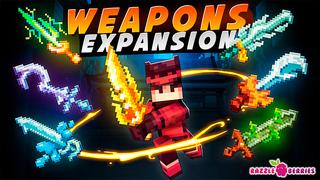 Thumbnail of the Minecraft Bedrock Marketplace product Weapons Expansion created by Razzleberries.