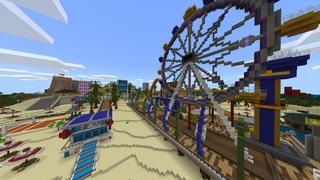 Screenshot of the Minecraft Bedrock Marketplace product Welcome to the Beach created by Razzleberries.