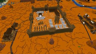 Screenshot of the Minecraft Bedrock Marketplace product Western Lands created by Razzleberries.