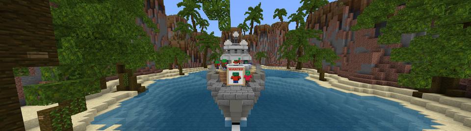 Panorama of the Minecraft Bedrock Marketplace product Where's Foxy created by Razzleberries.