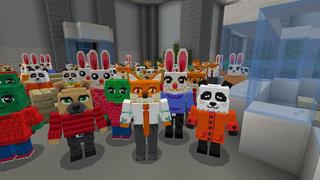 Screenshot of the Minecraft Bedrock Marketplace product Where's Foxy created by Razzleberries.