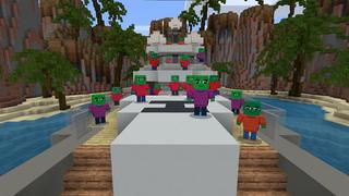 Screenshot of the Minecraft Bedrock Marketplace product Where's Foxy created by Razzleberries.