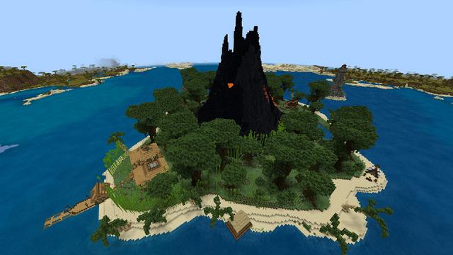 Screenshot of the Minecraft Bedrock Marketplace product Whispering Sands created by Razzleberries.