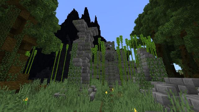 Screenshot of the Minecraft Bedrock Marketplace product Whispering Sands created by Razzleberries.
