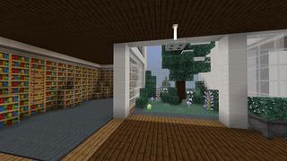 Screenshot of the Minecraft Bedrock Marketplace product Winter Cliffside Villa created by Razzleberries.