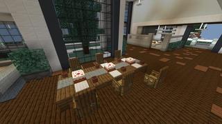 Screenshot of the Minecraft Bedrock Marketplace product Winter Cliffside Villa created by Razzleberries.