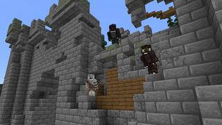 Screenshot of the Minecraft Bedrock Marketplace product Wolf Craft created by Razzleberries.