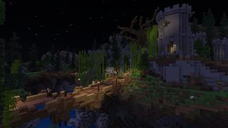 Screenshot of the Minecraft Bedrock Marketplace product Wolf Craft created by Razzleberries.