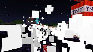 Screenshot of the Minecraft Bedrock Marketplace product World's Safest House created by Razzleberries.