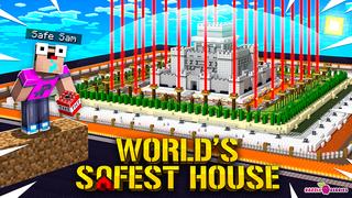 Thumbnail of the Minecraft Bedrock Marketplace product World's Safest House created by Razzleberries.