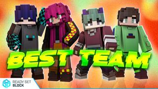 Thumbnail of the Minecraft Bedrock Marketplace product Best Team created by Ready, Set, Block!.