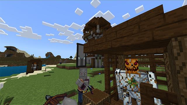 Screenshot of the Minecraft Bedrock Marketplace product Better Modern Textures created by Ready, Set, Block!.