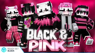 Thumbnail of the Minecraft Bedrock Marketplace product Black & Pink created by Ready, Set, Block!.