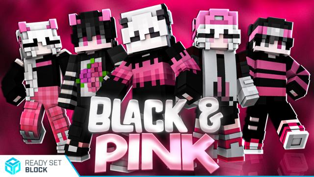 Thumbnail of the Minecraft Bedrock Marketplace product Black & Pink created by Ready, Set, Block!.