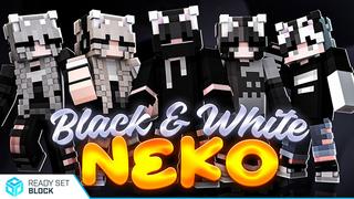Thumbnail of the Minecraft Bedrock Marketplace product Black & White Neko created by Ready, Set, Block!.