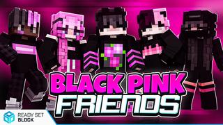 Thumbnail of the Minecraft Bedrock Marketplace product Black Pink Friends created by Ready, Set, Block!.