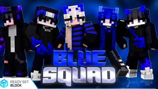 Thumbnail of the Minecraft Bedrock Marketplace product Blue Squad created by Ready, Set, Block!.
