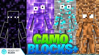 Thumbnail of the Minecraft Bedrock Marketplace product Camo Blocks+ created by Ready, Set, Block!.