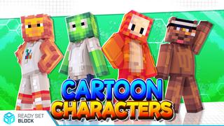 Thumbnail of the Minecraft Bedrock Marketplace product Cartoon Characters created by Ready, Set, Block!.
