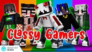 Thumbnail of the Minecraft Bedrock Marketplace product Classy Gamers created by Ready, Set, Block!.