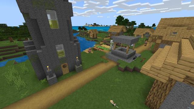 Screenshot of the Minecraft Bedrock Marketplace product Contorta - HD Texture Pack created by Ready, Set, Block!.