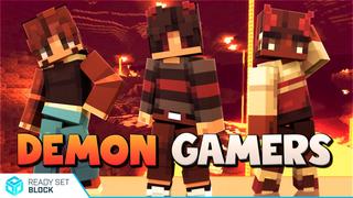 Thumbnail of the Minecraft Bedrock Marketplace product Demon Gamers created by Ready, Set, Block!.