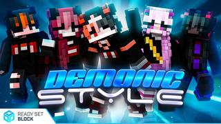 Thumbnail of the Minecraft Bedrock Marketplace product Demonic Style created by Ready, Set, Block!.