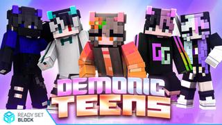 Thumbnail of the Minecraft Bedrock Marketplace product Demonic Teens created by Ready, Set, Block!.