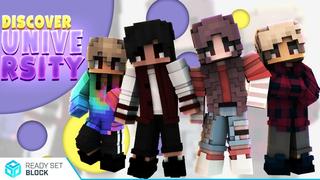 Thumbnail of the Minecraft Bedrock Marketplace product Discover University! created by Ready, Set, Block!.