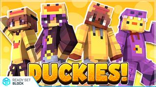 Thumbnail of the Minecraft Bedrock Marketplace product DUCKIES! created by Ready, Set, Block!.