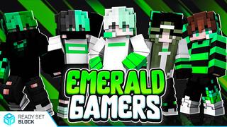 Thumbnail of the Minecraft Bedrock Marketplace product Emerald Gamers created by Ready, Set, Block!.