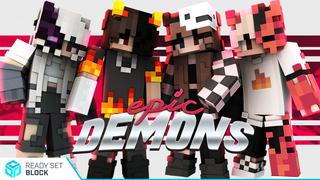 Thumbnail of the Minecraft Bedrock Marketplace product Epic Demons created by Ready, Set, Block!.
