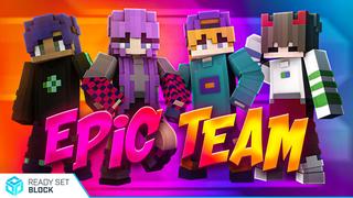 Thumbnail of the Minecraft Bedrock Marketplace product Epic Team created by Ready, Set, Block!.