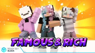 Thumbnail of the Minecraft Bedrock Marketplace product Famous & Rich created by Ready, Set, Block!.
