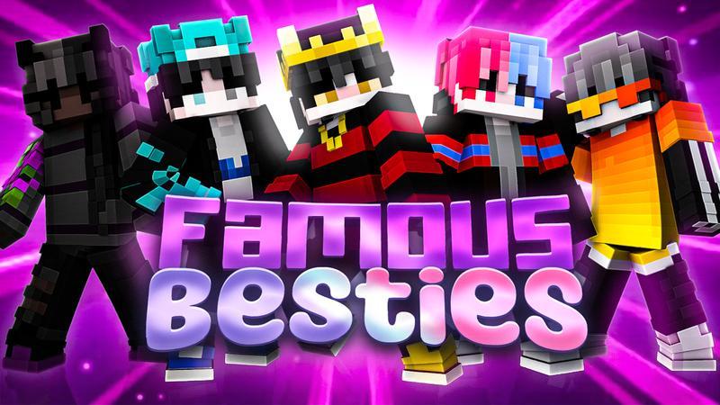 Thumbnail of the Minecraft Bedrock Marketplace product Famous Besties created by Ready, Set, Block!.