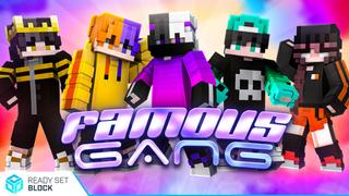 Thumbnail of the Minecraft Bedrock Marketplace product Famous Gang created by Ready, Set, Block!.