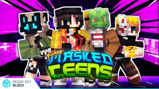Thumbnail of the Minecraft Bedrock Marketplace product Fancy Masked Teens created by Ready, Set, Block!.