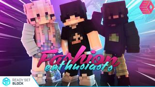 Thumbnail of the Minecraft Bedrock Marketplace product Fashion Enthusiasts created by Ready, Set, Block!.