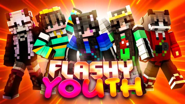 Thumbnail of the Minecraft Bedrock Marketplace product Flashy Youth created by Ready, Set, Block!.