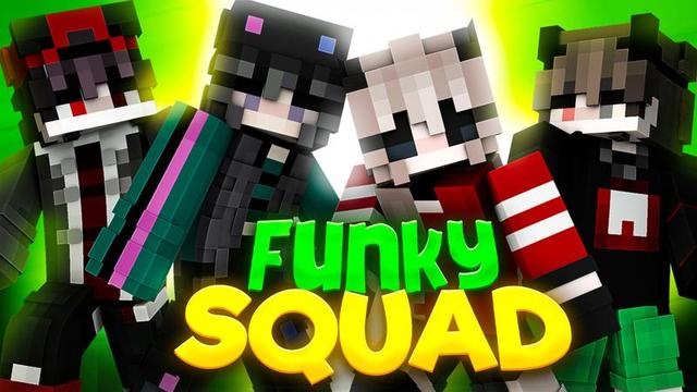 Thumbnail of the Minecraft Bedrock Marketplace product Funky Squad created by Ready, Set, Block!.